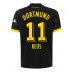 Maillot de foot Borussia Dortmund Marco Reus #11 Extérieur vêtements Femmes 2023-24 Manches Courtes